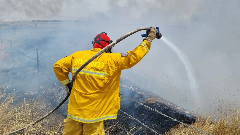 מכבי אש, לוחמי אש, שריפה, דליקה, טרור הבלונים