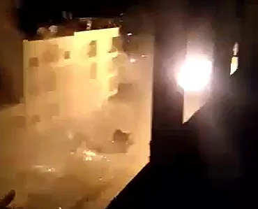 שיגור רקטות מלב שכונת מגורים ברצועה