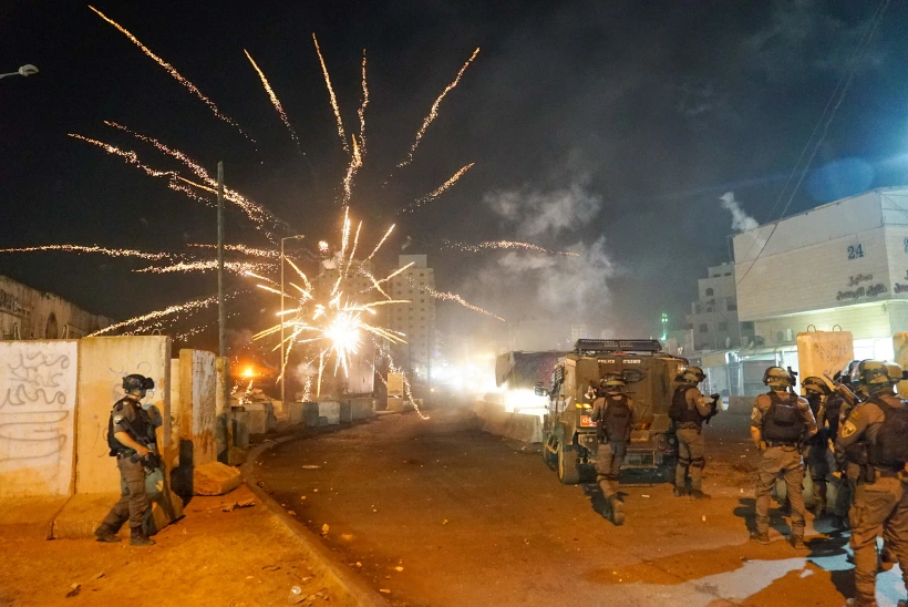 קלנדיה, מהומות אלימות