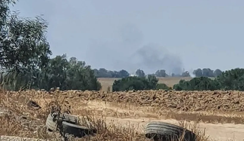 ירי נ''ט מצפון הרצועה לעבר ישראל