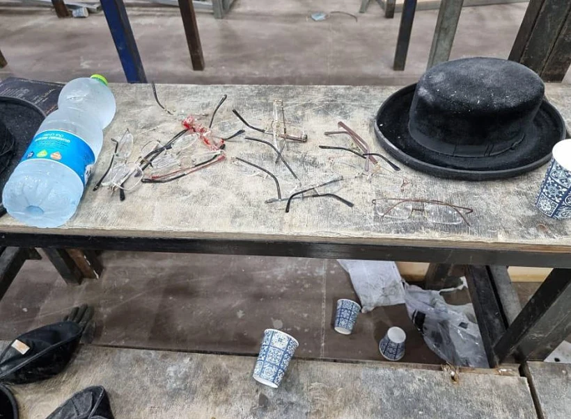 חפצים אישיים של נפגעי האסון בגבעת זאב