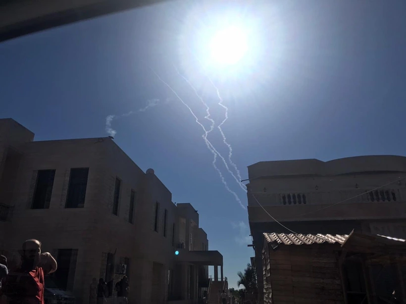 רקטה, שיגור, לבנון, שומר החומות