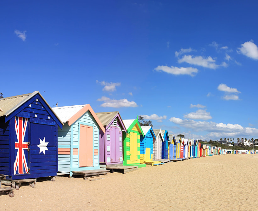 Brighton Beach Melbourne Austr