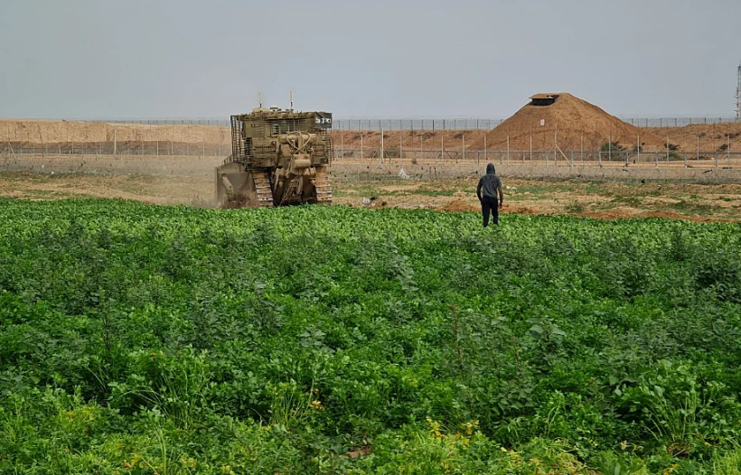 שדה, גבול הרצועה, גבול עזה, חקלאי
