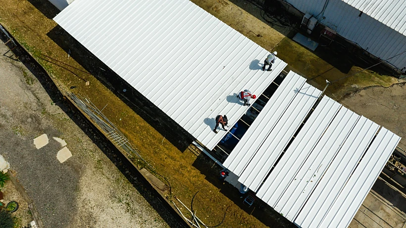 הקמת גג ע''י חג בגג