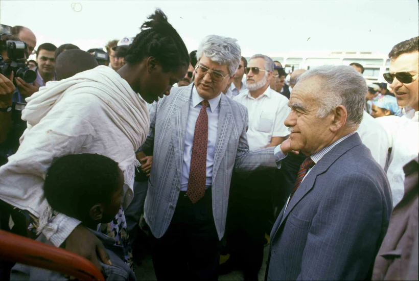 יצחק שמיר, עולים מאתיופיה, מבצע שלמה