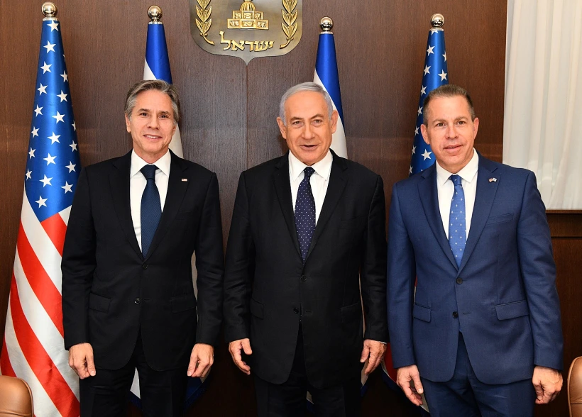 נתניהו, בלינקן, ארדן