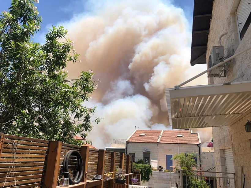 שריפה,צור הדסה