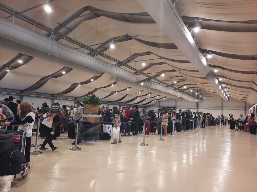 נתב''ג, חיסונים, בדיקות קורונה