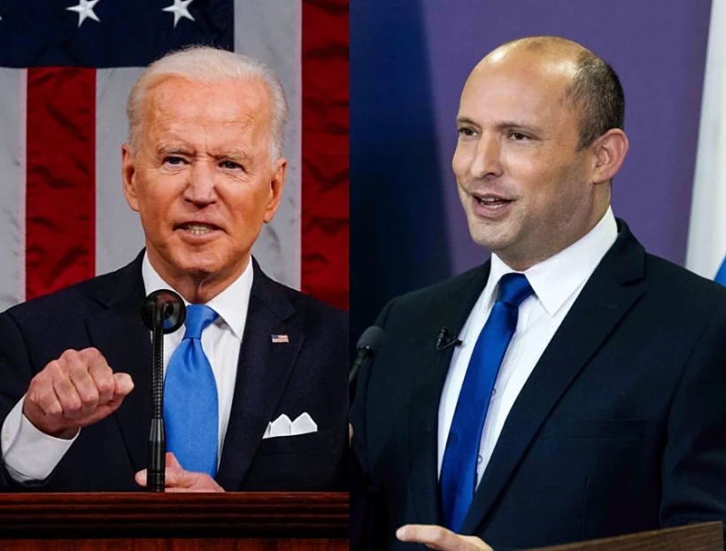 נפתלי בנט וג'ו ביידן