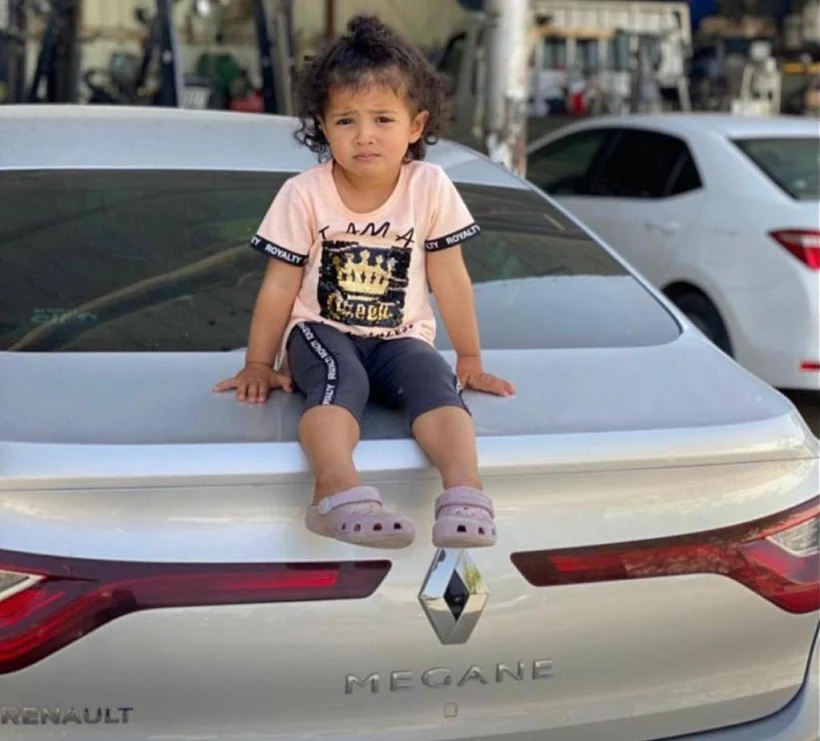 הפעוטה רויא חליל אבו עג'אג'