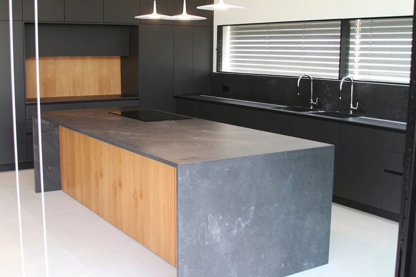 פרויקט מטבח ואי ע''י שיש האומנות