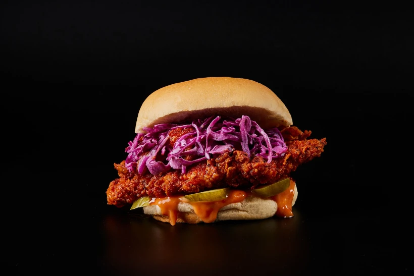 בינגו בורגר, קריספי צ'יקן, נאגטס, המבורגר