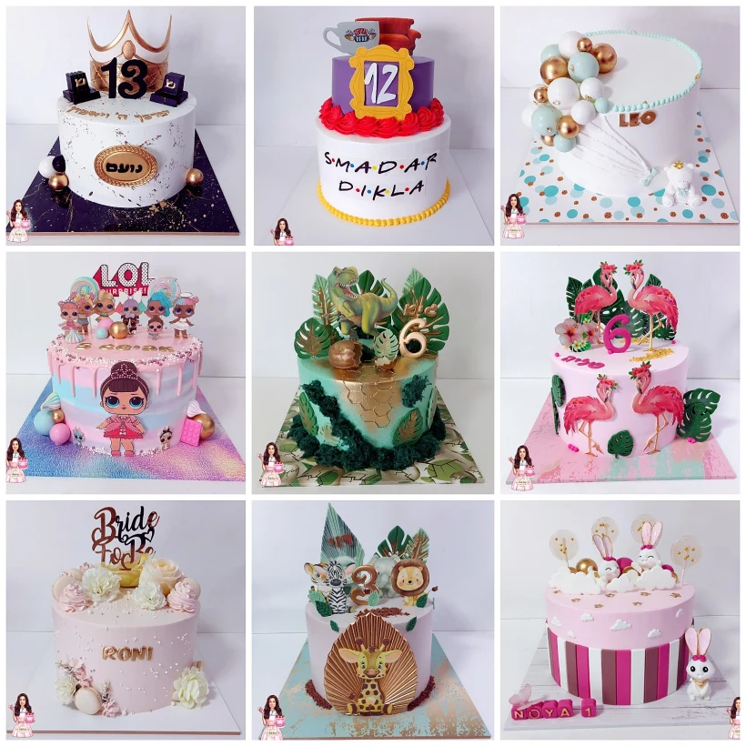 עוגות מעוצבות של נטעלי גיאמבשו