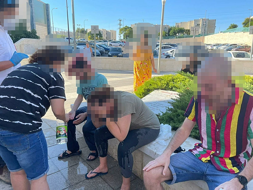 הנפגעים באירוע הגאווה באריאל