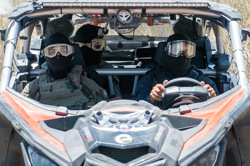 כוח שיטור במהלך מרדף אחר סוחרי סמים