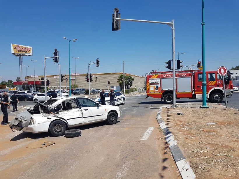 תאונת דרכים, לוד