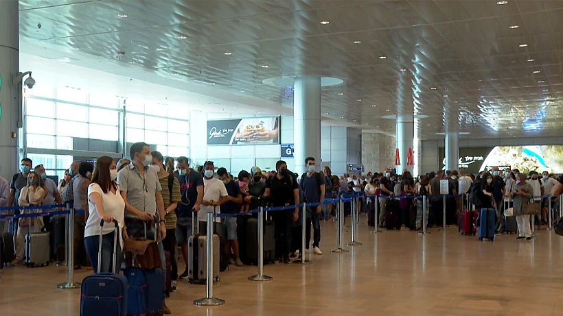 עשרות אלפי נוסעים בנתבג