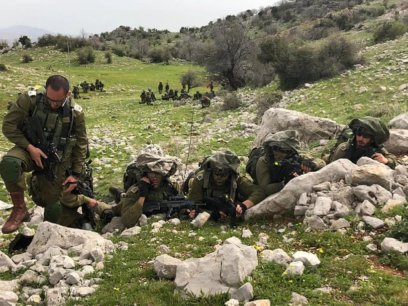 צה''ל, לוחמים, תרגיל, חיילים