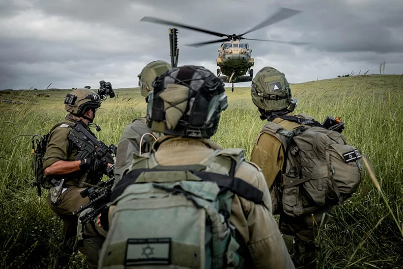 צה''ל, לוחמים, תרגיל, חיילים