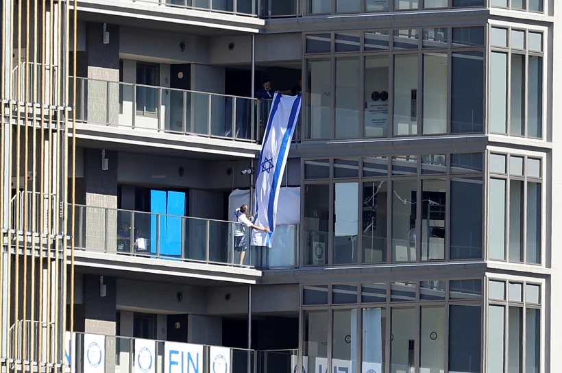 אולימפיאדה, טוקיו, כפר אולימפי, דגל ישראל