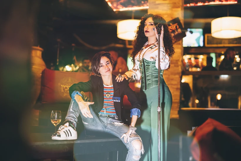 בת חן סבג ואתי רומנו