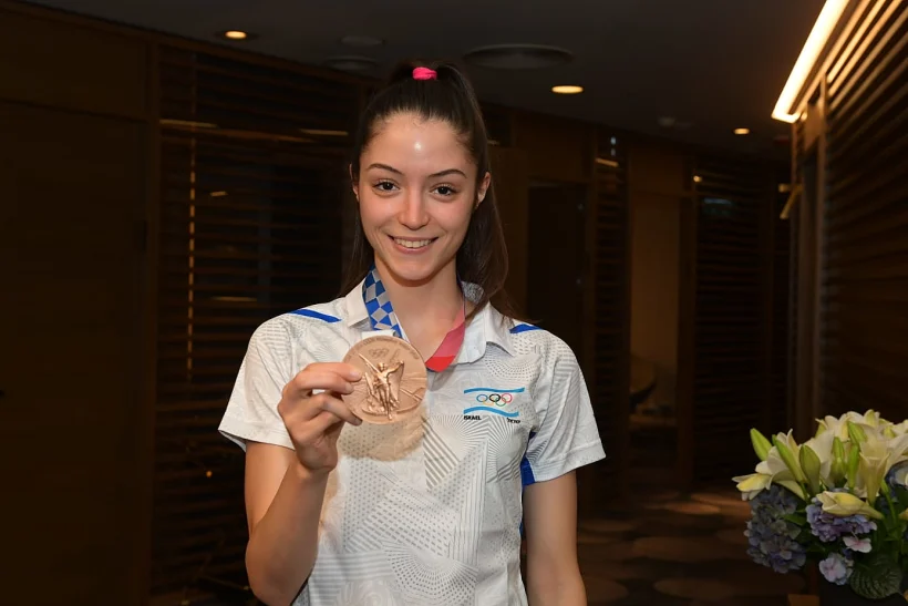 אבישג סמברג מדליית ארד