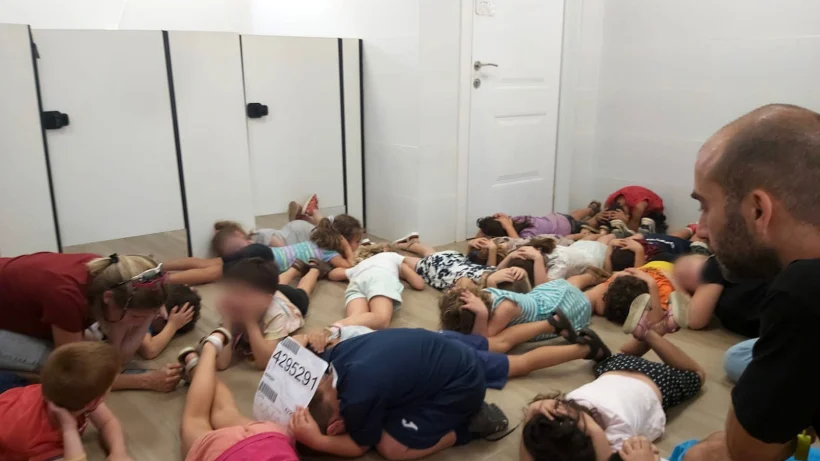 גן ילדים בגליל שאינו ממוגן