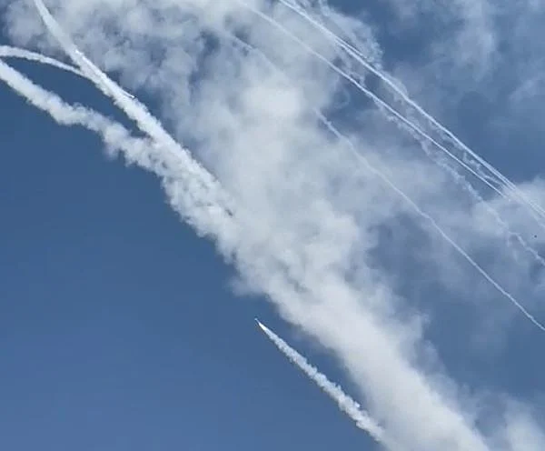 יירוטי כיפת ברזל מעל רמת הגולן