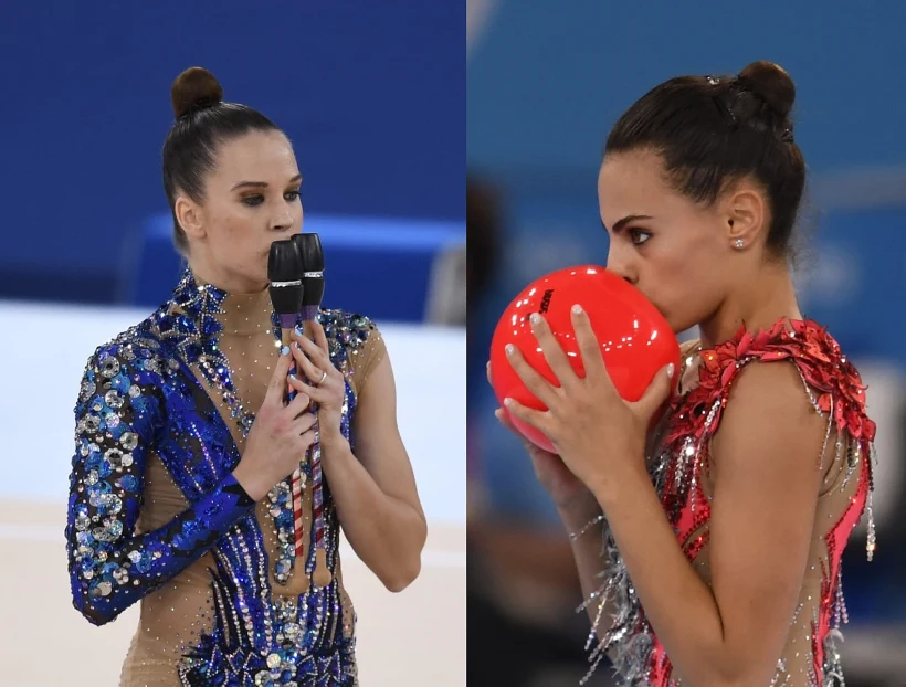 לינוי אשרם וניקול זליקמן באוליפיאדת טוקיו 2020