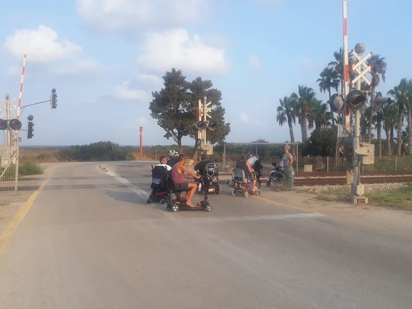 מחאת הנכים, רכבת ישראל