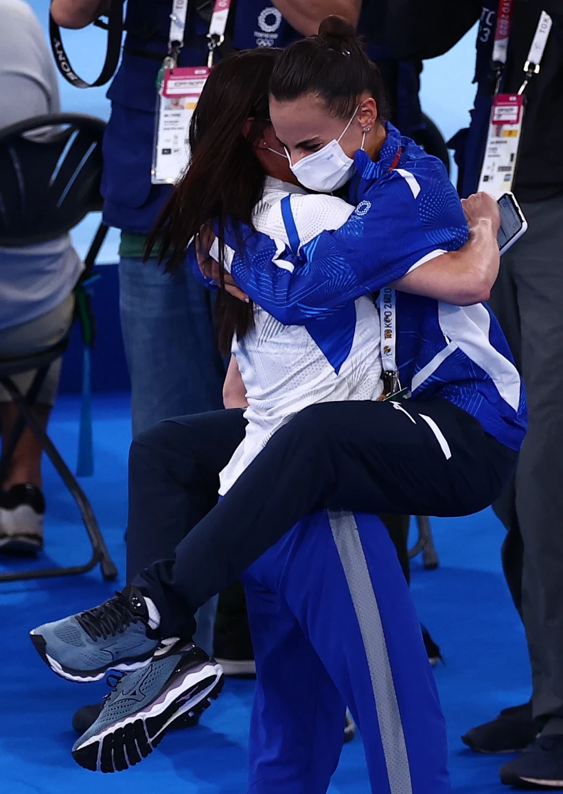 לינוי אשרם איילת זוסמן מדליה מדליית זהב התעמלות אמנותית