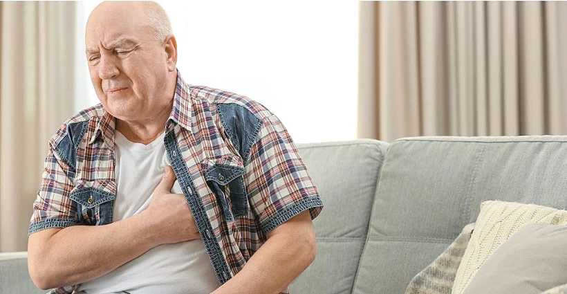 שחל, התקף לב