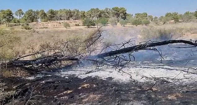 שריפות בעוטף עזה