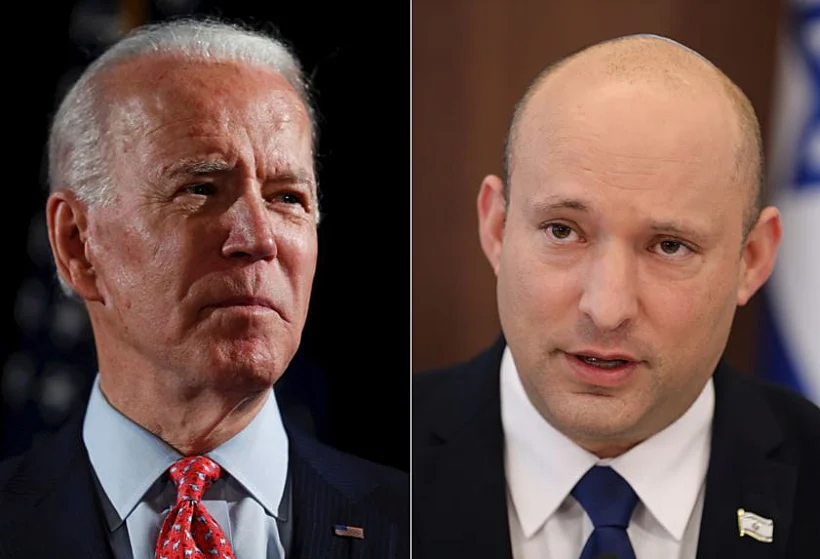 ראש הממשלה נפתלי בנט נשיא ארה''ב ג'ו ביידן