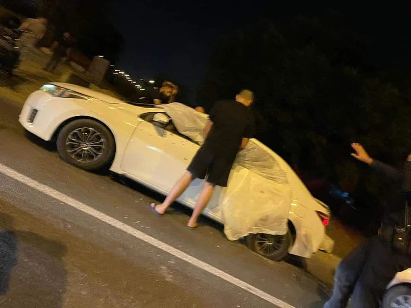 זירת הירי סמוך לצומת ניצני עוז