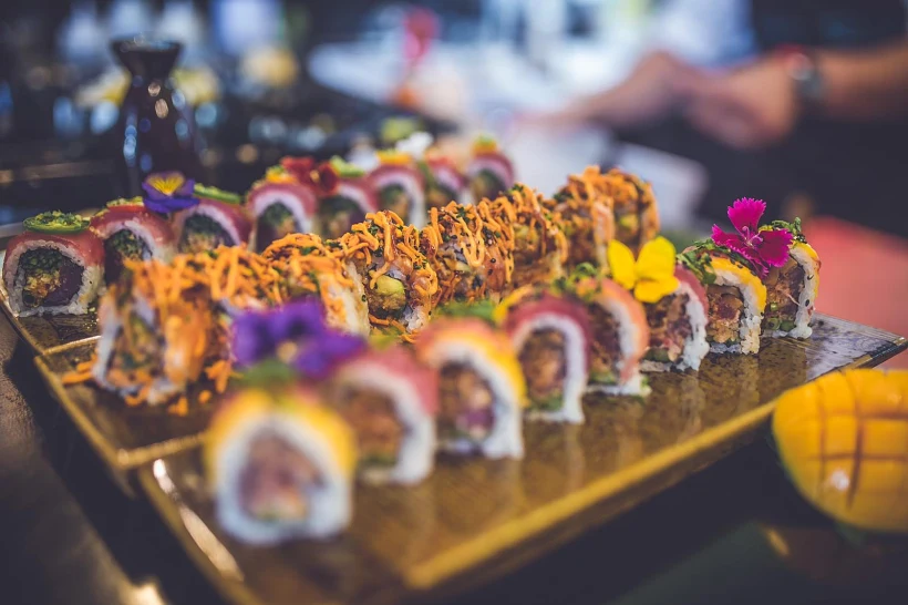 מנות סושי מסעדת סושי בוקס