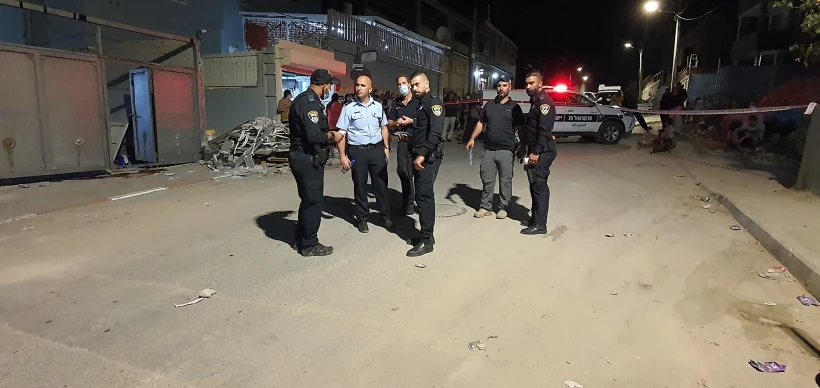 זירת הרצח בעכו אחמד עמאש