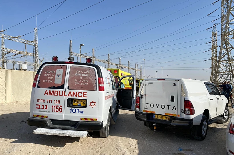 אמבולנס ביזרת האירוע