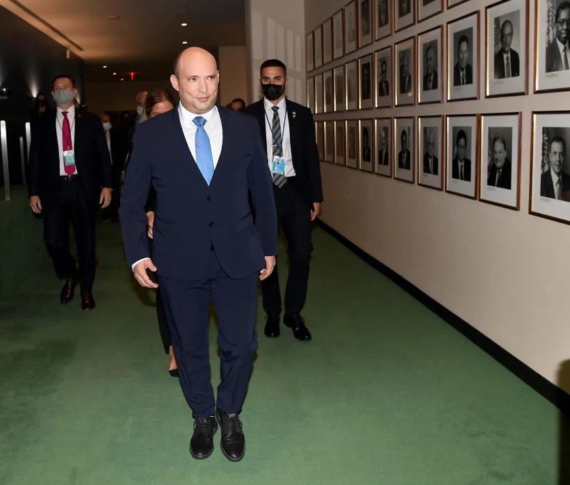 בנט בבניין האו''ם