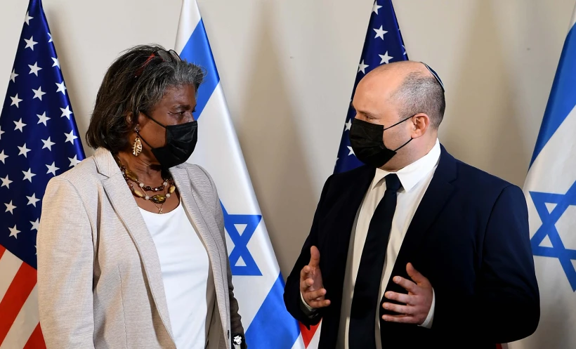 נפתלי בנט ולינדה תומאס-גרינפילד