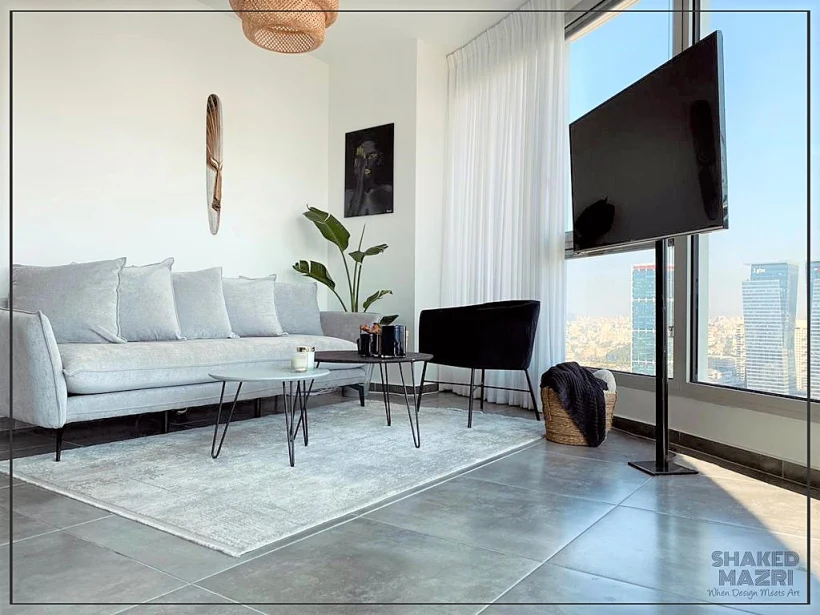 עיצוב פנים של שקד מצרי