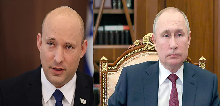 ולדימיר פוטין ונפתלי בנט