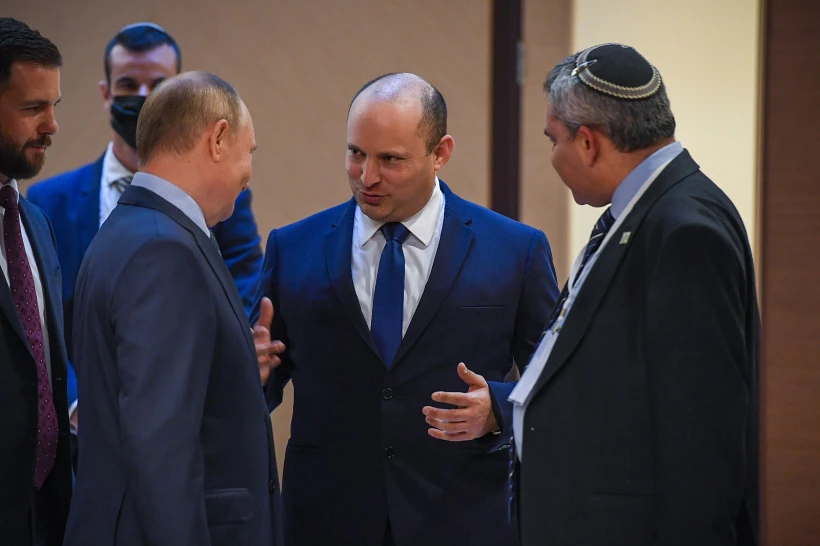 בנט, אלקין ופוטין בסוצ'י