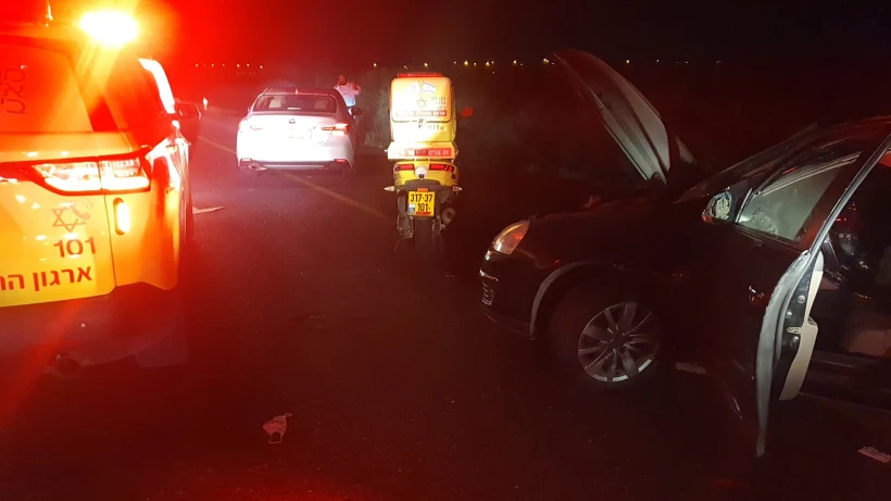 תאונה בכביש 7