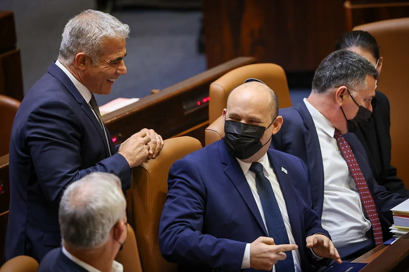 נפתלי בנט ויאיר לפיד