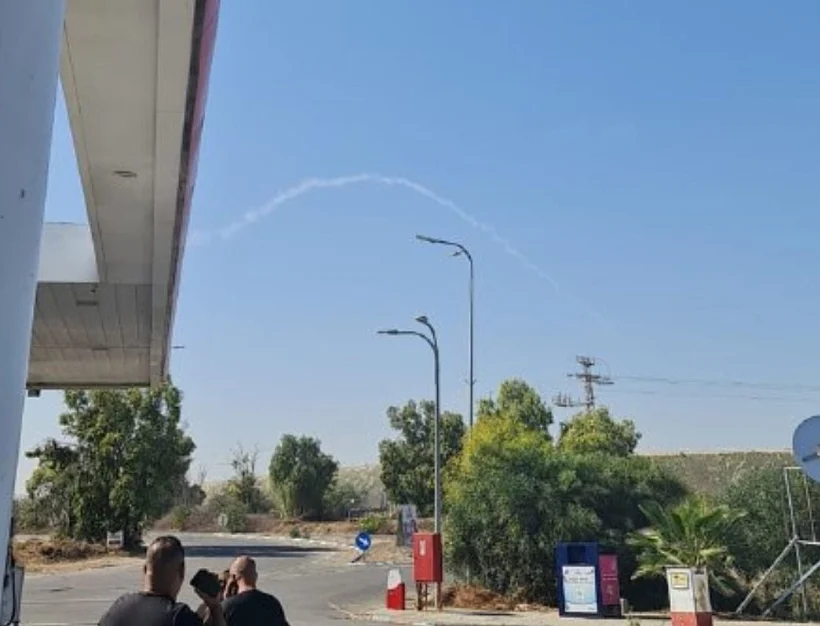 יירוט המזל''ט ששיגר חמאס מרצועת עזה