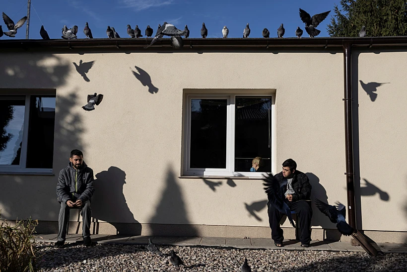 בלארוס - מרכז קליטה למהגרים בגבול