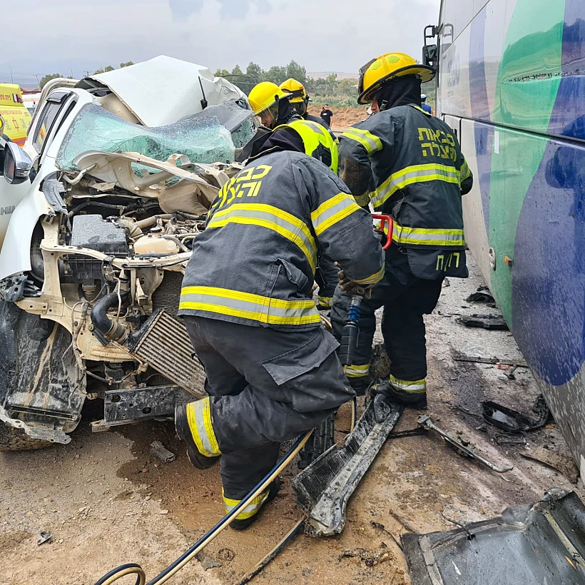 תאונה בכביש 71 סמוך לבית השיטה