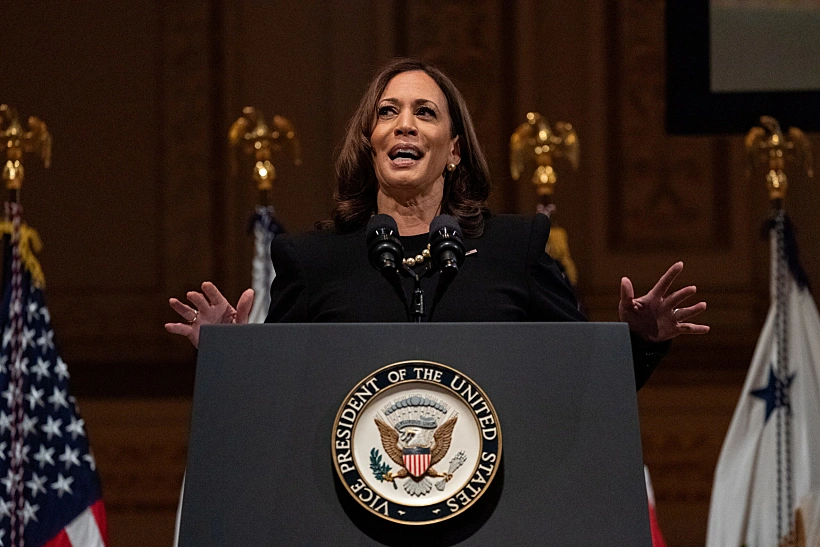 סגנית הנשיא קמלה האריס